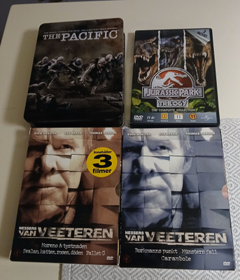 Dvd-bokseja 10e / kpl