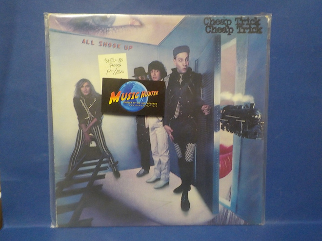 CHEAP TRICK - ALL SHOOK UP 1ST EU -80 PRESS M-/EX+ LP