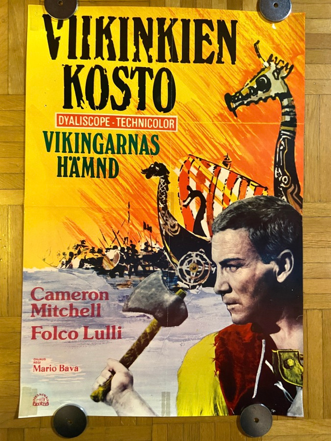 Vanha elokuvajuliste: Viikinkien kosto