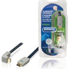 Bandridge HDMI 90° Kulma kaapeli, litteä, Ultra HD, 1m UUSI - pikkukuva 1