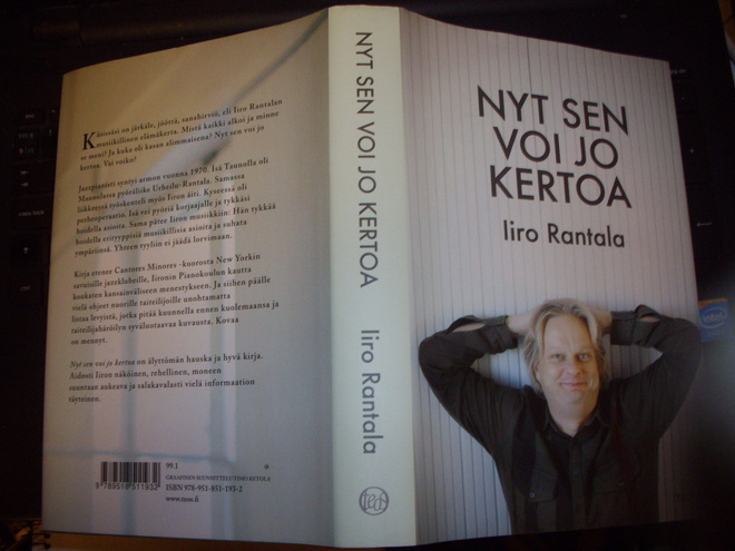 Iiro Rantala : Nyt sen voi jo kertoa ( 1 p. 2011 ) SIGNED !