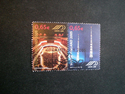 EP-leimattu pari Lahti 100 v 2005 - LaPe 1724-1725