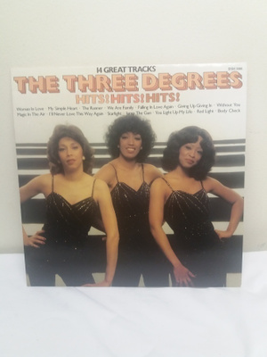 THE THREE DEGREES: HITS, HITS, HITS -LP