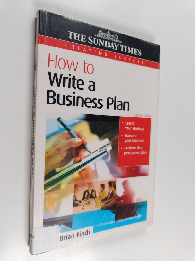 Brian Finch : How to write a business plan