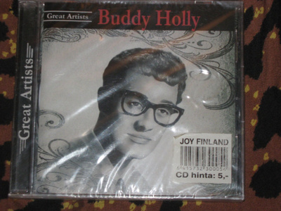 CD - BUDDY HOLLY - Great Artists - 2009 rockabilly MINT