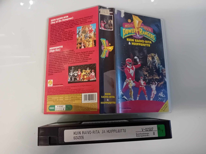 Power rangers - Kuin raivo-Rita & Huippujuttu