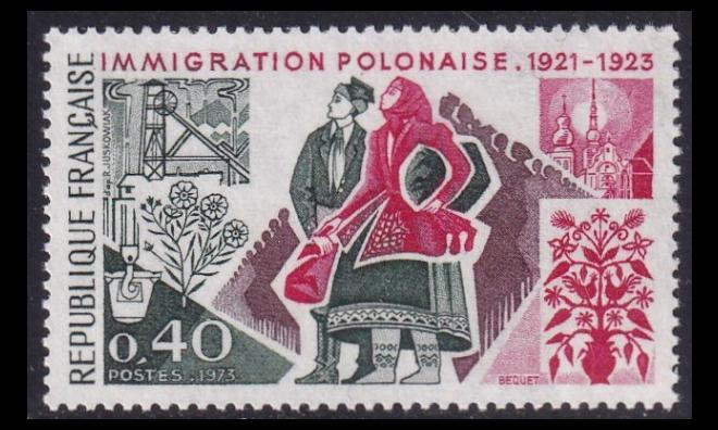 Ranska 1820 ** puolalaiset pakolaiset (1973)
