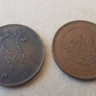 2 x  viisi penniä 1899 1917 - pikkukuva 2