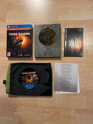 Shadow of the Tomb Raider ltd Steelbook Ed. PS4)(PAL)(CIB)