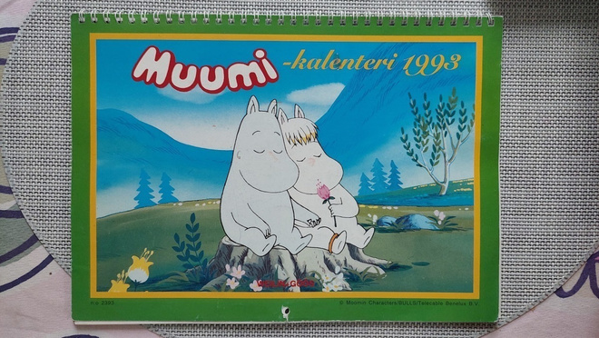 Muumi-kalenteri 1993