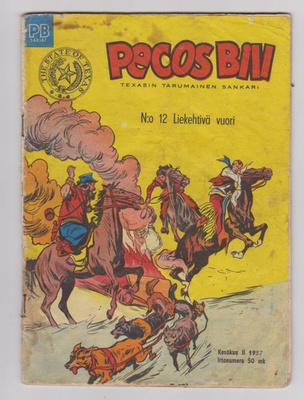 Pecos Bill 12/1957 - Liekehtivä Vuori