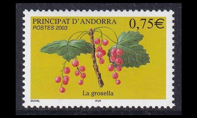 Andorra Fr 605 ** Punaherukka (2003)