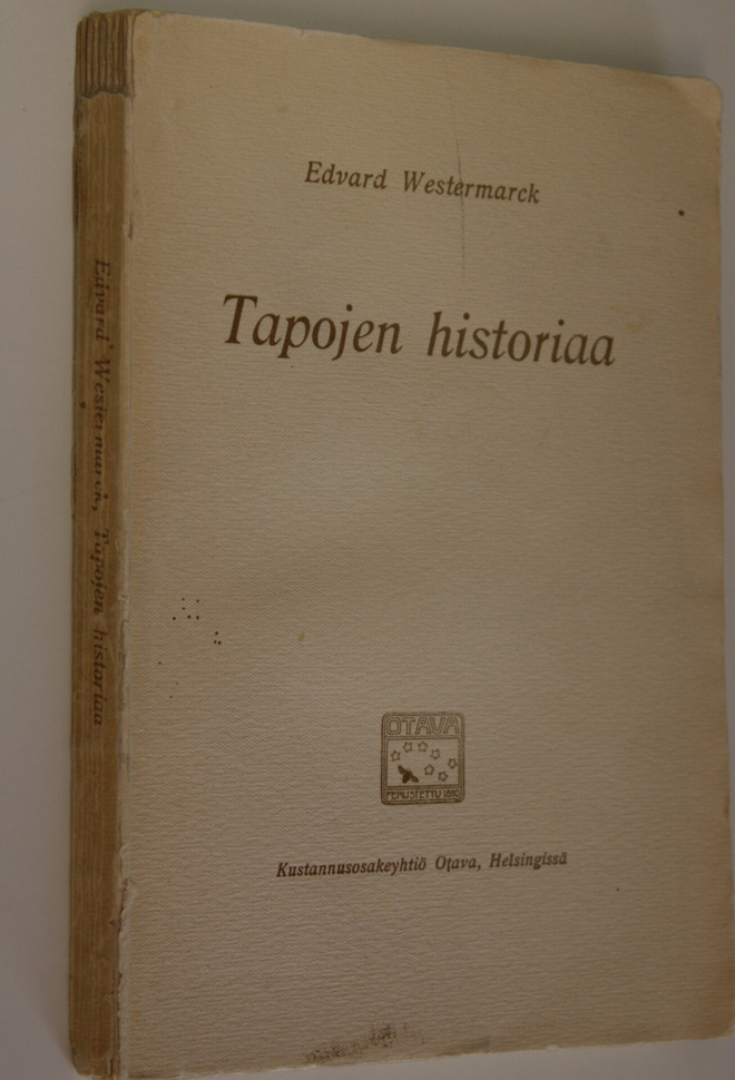 Edvard Westermarck : Tapojen historiaa : kuusi akadeemist...