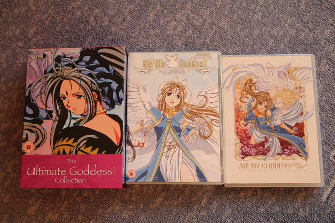 DVD kokoelma : Ah! My Goddess [3kpl eri julkaisuja] Rare