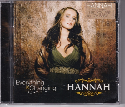 Hannah - Everything Is Changing (CD, Album)