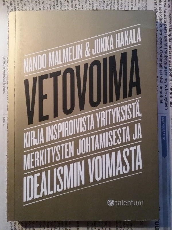 Nando Malmelin / Jukka Hakala - Vetovoima (nid.)