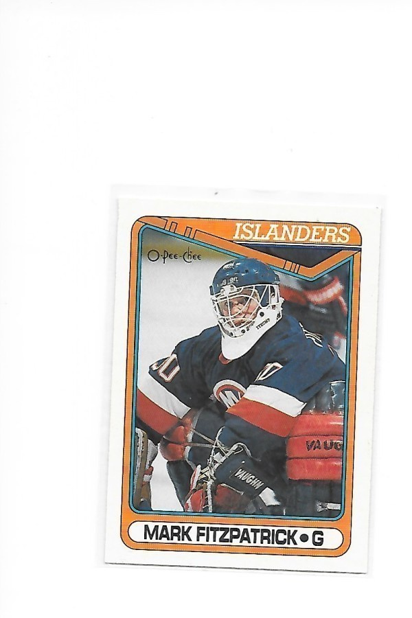 1990-91 OPC #395 Mark Fitzpatrick NY Islanders MV RC