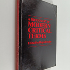 A dictionary of modern critical terms - pikkukuva 1