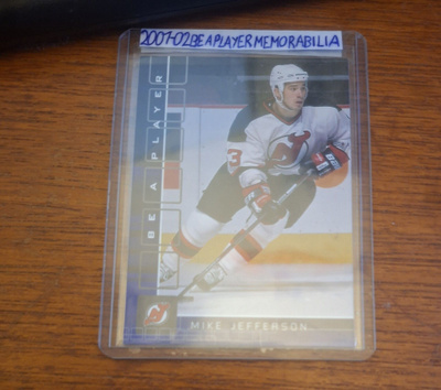 2001-02 Be a Player Memorabilia -Sapphire