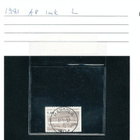 Postimerkki 1981 AP 1 mk loistoleima Hartola - pikkukuva 2