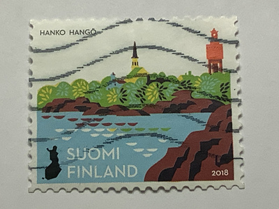 2567/ 2018 Kaupunkipuistoja - Hanko o leimattu