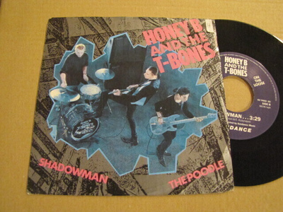 Honey B and the T-bones The Poodle 7 45 Suomi 1990 blues