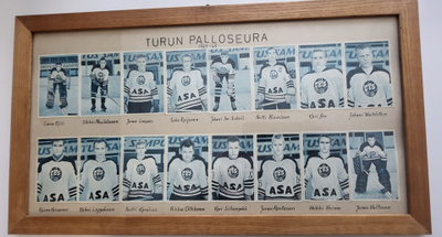 Taulu - Turun Palloseura jääkiekkojoukkue 1964-1965