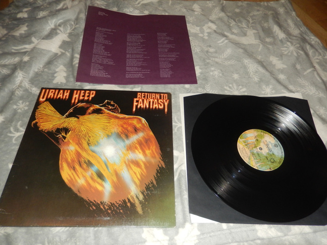 Uriah heep - Return to fantasy vinyyli