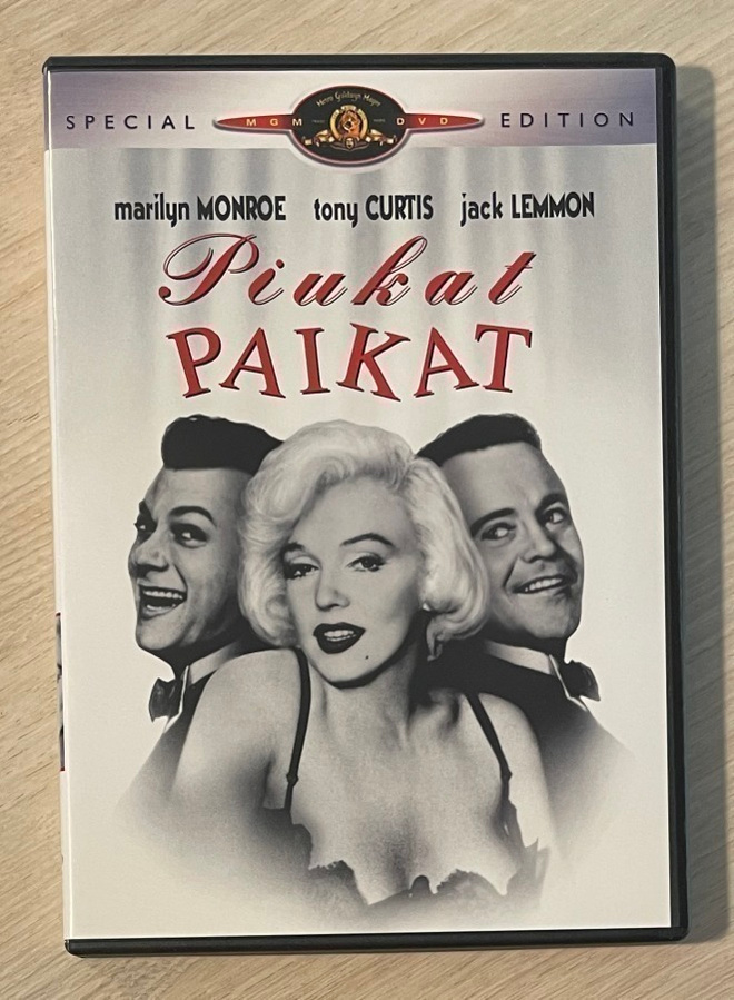 Billy Wilder: PIUKAT PAIKAT (1959) Marilyn Monroe