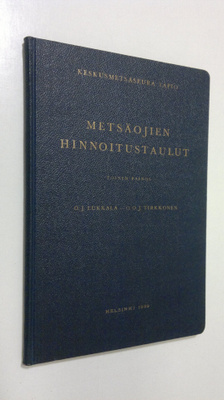 O. J. Lukkala : Metsäojien hinnoitustaulut