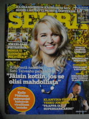 Seura lehti Nro 42/2016 (16.3)