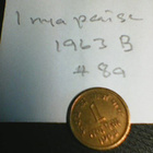 Intia 1 nya paisa 1963B, km#8a - pikkukuva 1