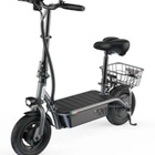 UUSI & AVAAMATON: iScooter F2 sähköpotkulauta (500W) + satul - pikkukuva 1