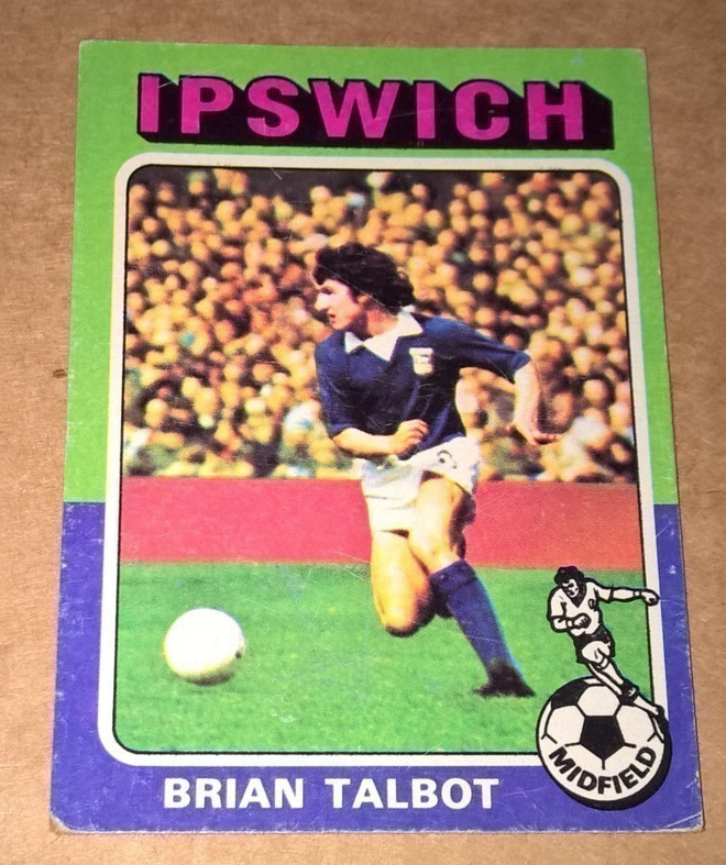 PELAAJA KORTTI JALKAPALLO BRIAN TALBOT 171 IPSWICH