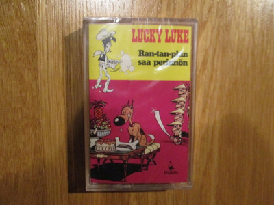 LUCKY LUKE Ran-tan-plan saa perinnön c-kasetti * AVAAMATON