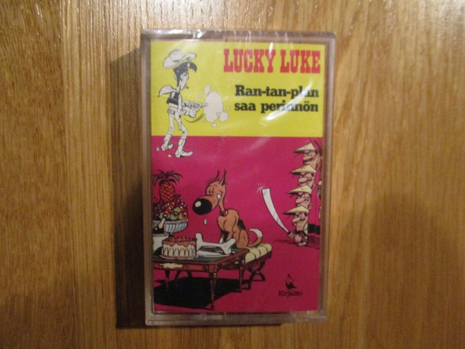 LUCKY LUKE Ran-tan-plan saa perinnön c-kasetti * AVAAMATON