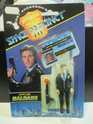 SPACE PRECINT Officer Haldane (1994) figuuri - Vivid UUSI