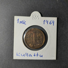 1 markka. 1969. Kullattu. - pikkukuva 1