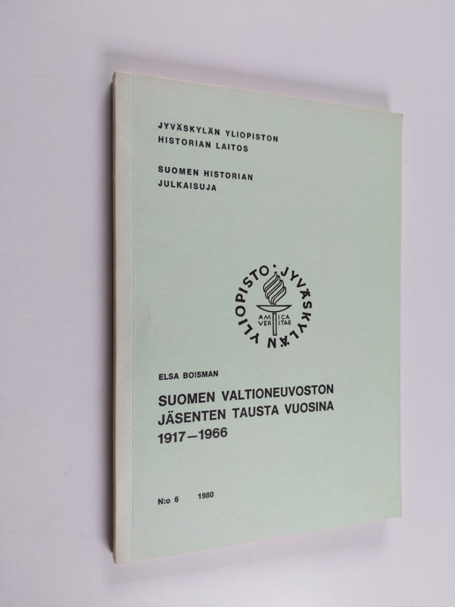 Elsa Boisman : Suomen valtioneuvoston jäsenten tausta vuo...