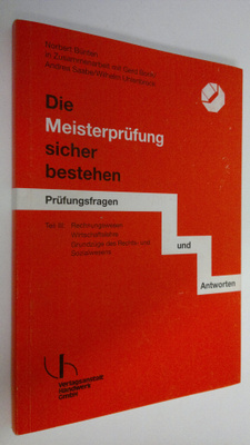 Norbert Bunten : Die Meisterprufung sicher bestehen 3 : R...