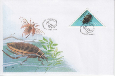1996  19 mk kolmiomerkki FDC