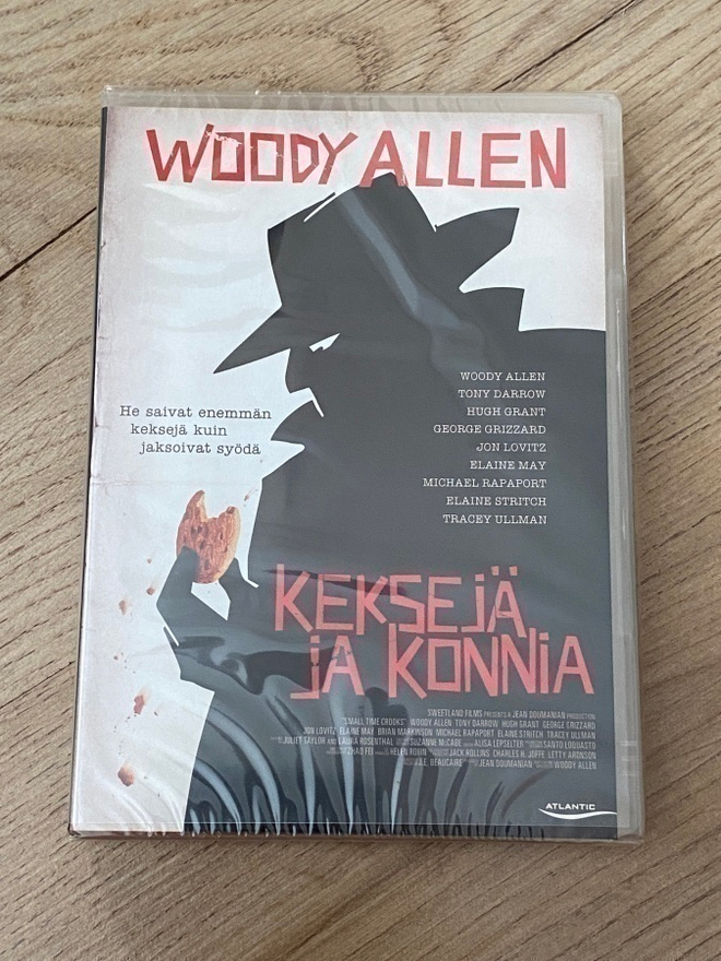KEKSEJÄ JA KONNIA - DVD - WOODY ALLEN (uusi)
