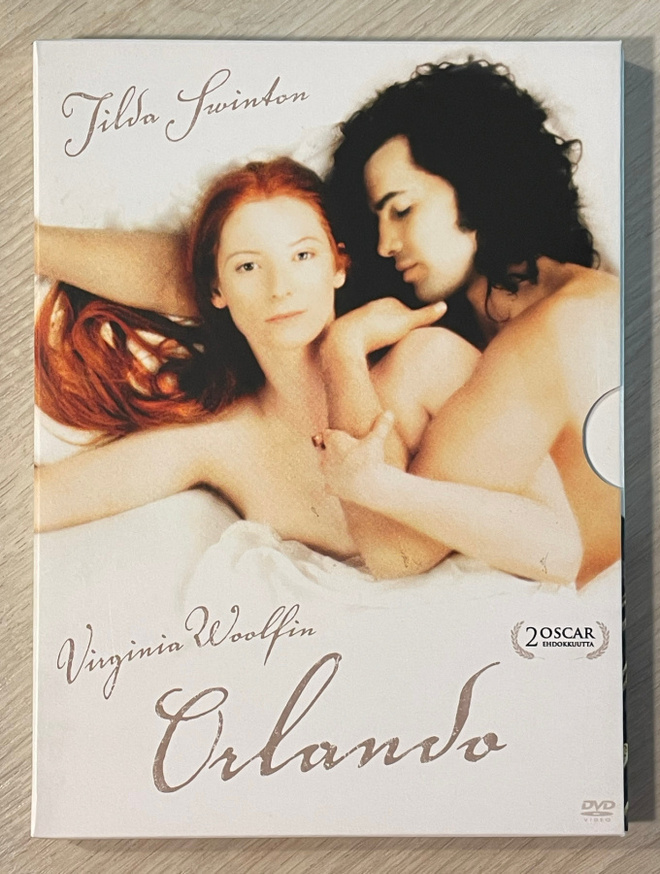 Virginia Woolfin ORLANDO (1992) Tilda Swinton