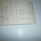 Pariskunta ja kukkia, vanha ns. ikkunakortti, p. 1929 - pikkukuva 2