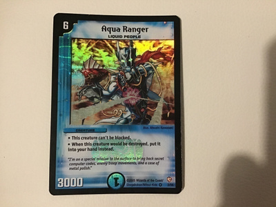 Duel Masters Aqua Ranger 2005 2/55. Erittäin harvinainen.