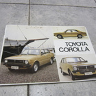 VANHA HIENO AUTOESITE 70 LUVULTA TOYOTA COROLLA - pikkukuva 1