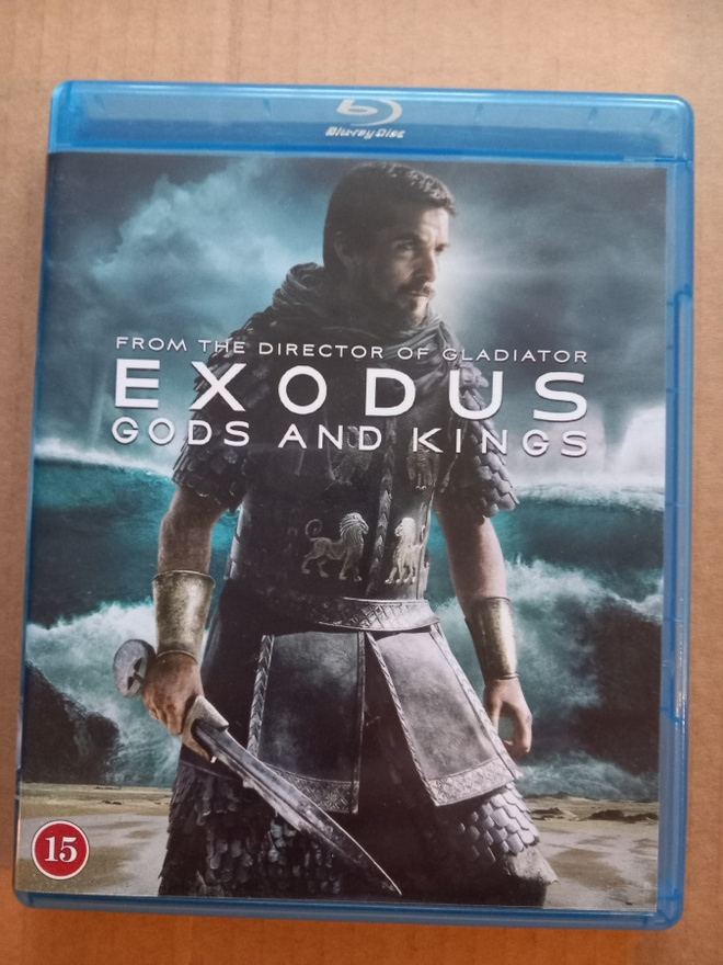 Exodus gods and kings Nordic Blu-ray