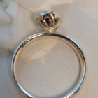 Spinning jewelry 925 hopeasormus. Koko 17 - pikkukuva 4
