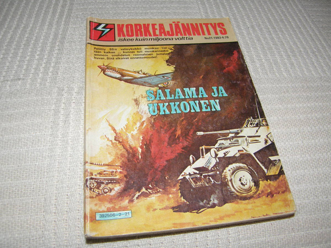 Korkeajännitys 21 / 1982 Salama ja ukkonen