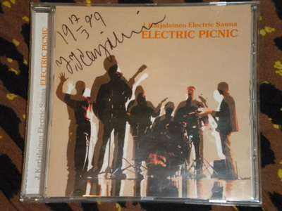 CD - J. KARJALAINEN - Electric Picnic - 1999 EX+ nimmari